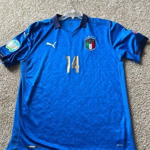 2020 Euro Federico Chiesa Jersey